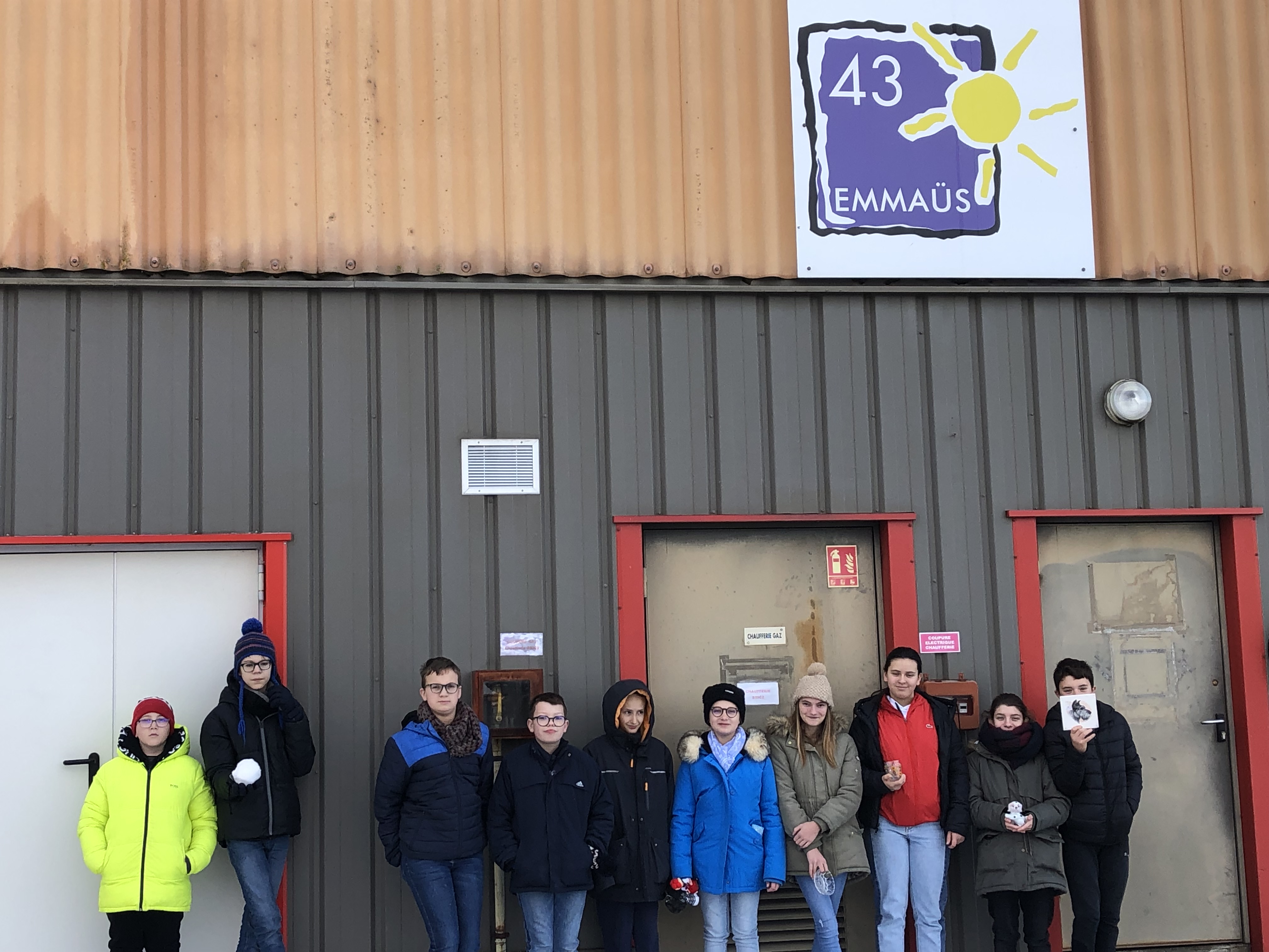 ULIS : Découverte de l'association Emmaüs
