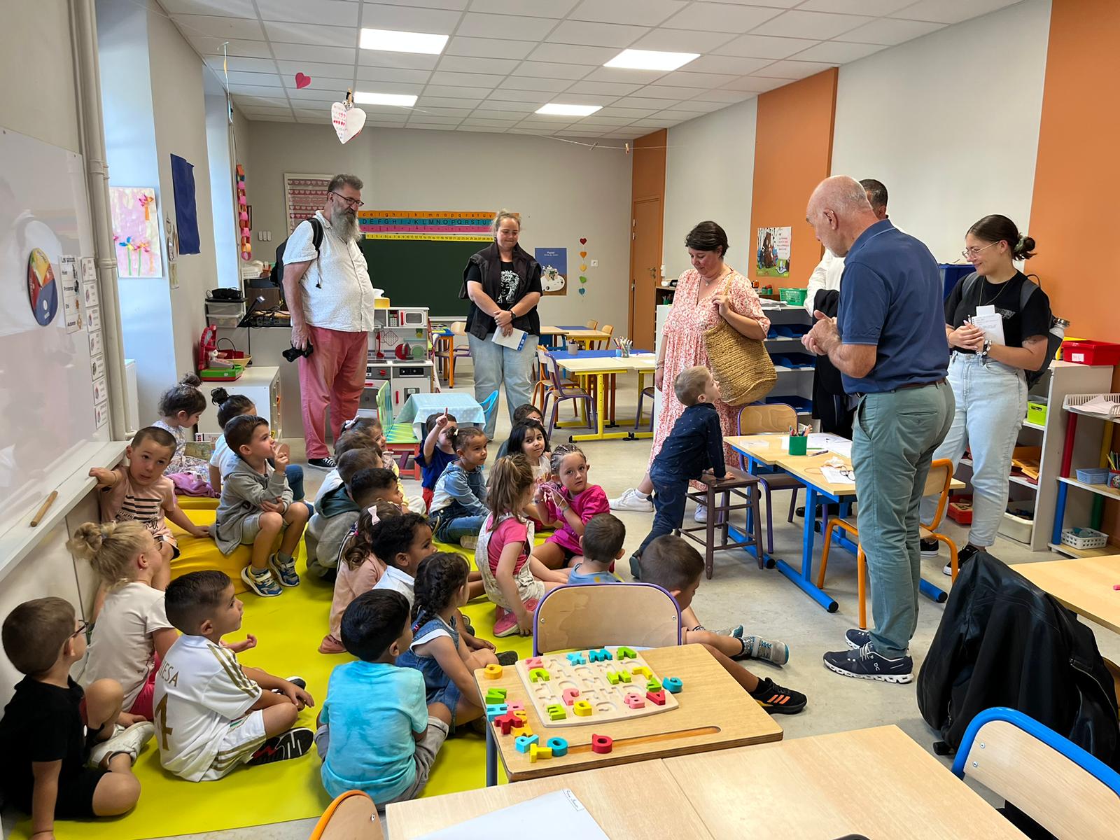 Visite des élus pour cette rentrée 2023