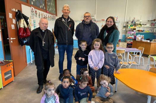 Visite de Monseigneur Yves Baumgarten